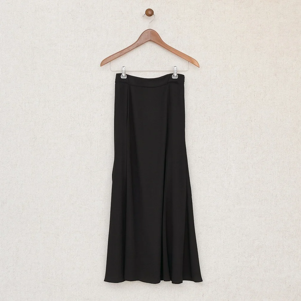 Show Me Your Mumu Black Maxi Skirt • Made in USA • Size S (12” Waist) • Lined